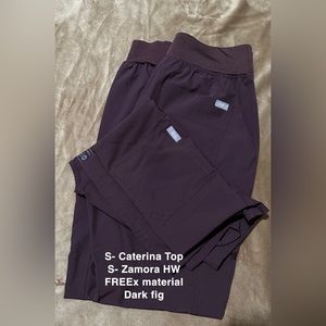 Figs Catarina & HW Zamora Set Dark Fig